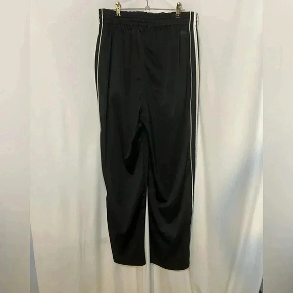 Adidas Men’s Black Athletic Sweat Track Pants Size medium - Picture 2 of 3